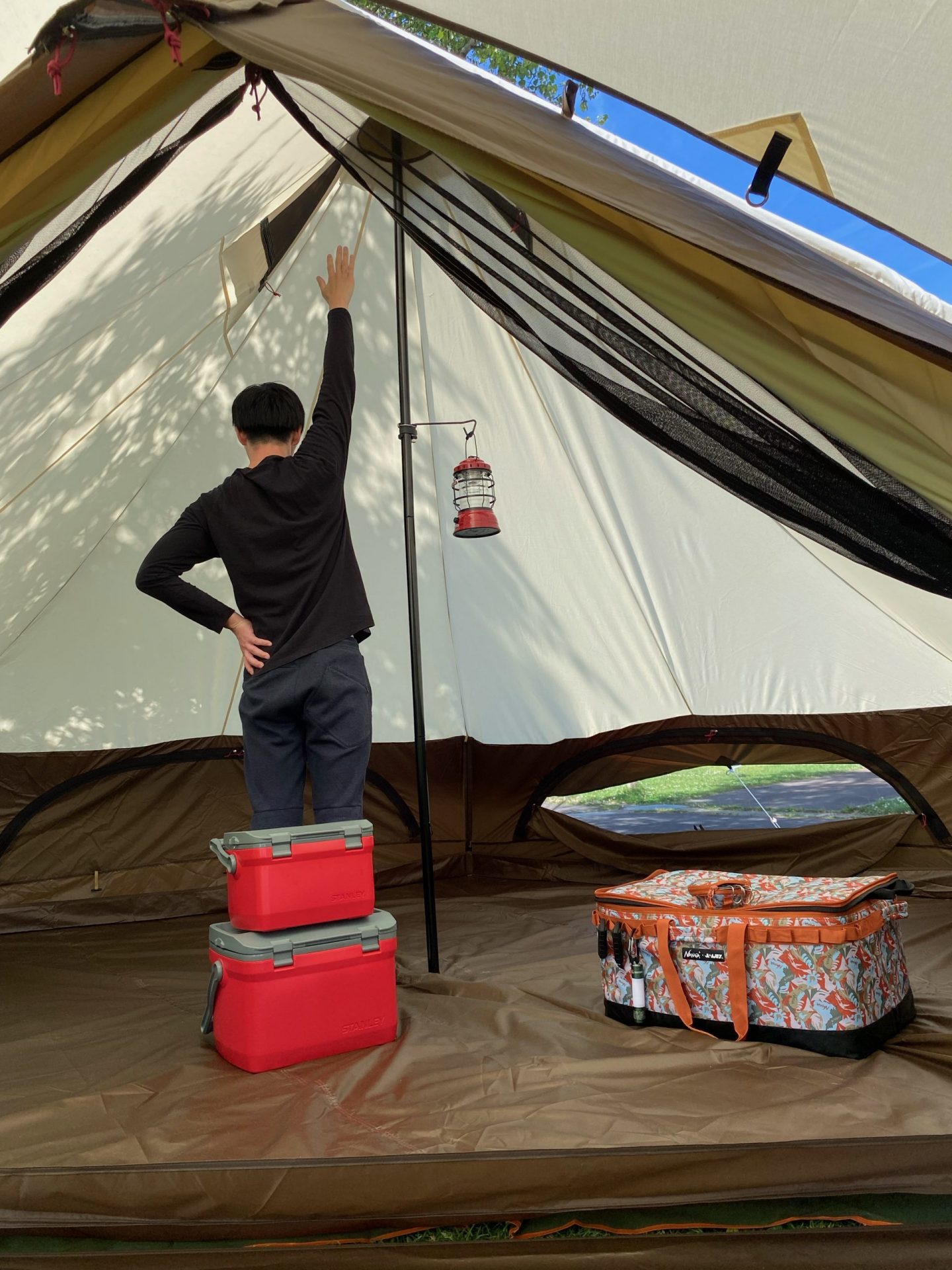 つがる地球村でキャンプ！グロッケデビュー！ – アウトドアグッズの