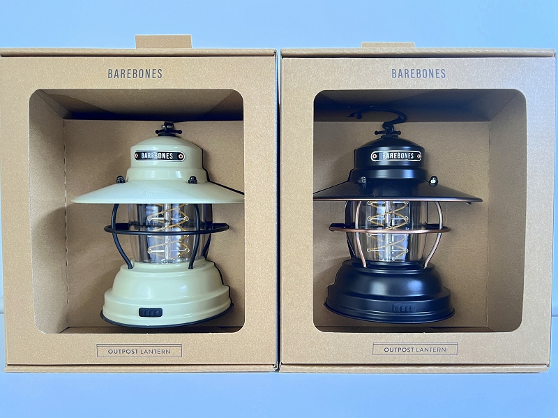 らせんのLEDが美しい クラシカルなベアボーンズの新しいランタン